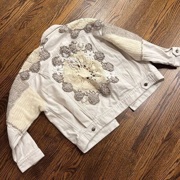Free People Bali Rare Hearts Jacket size XS - Picture 13 of 14